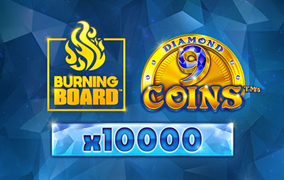 9 Coins Diamond Burning Board